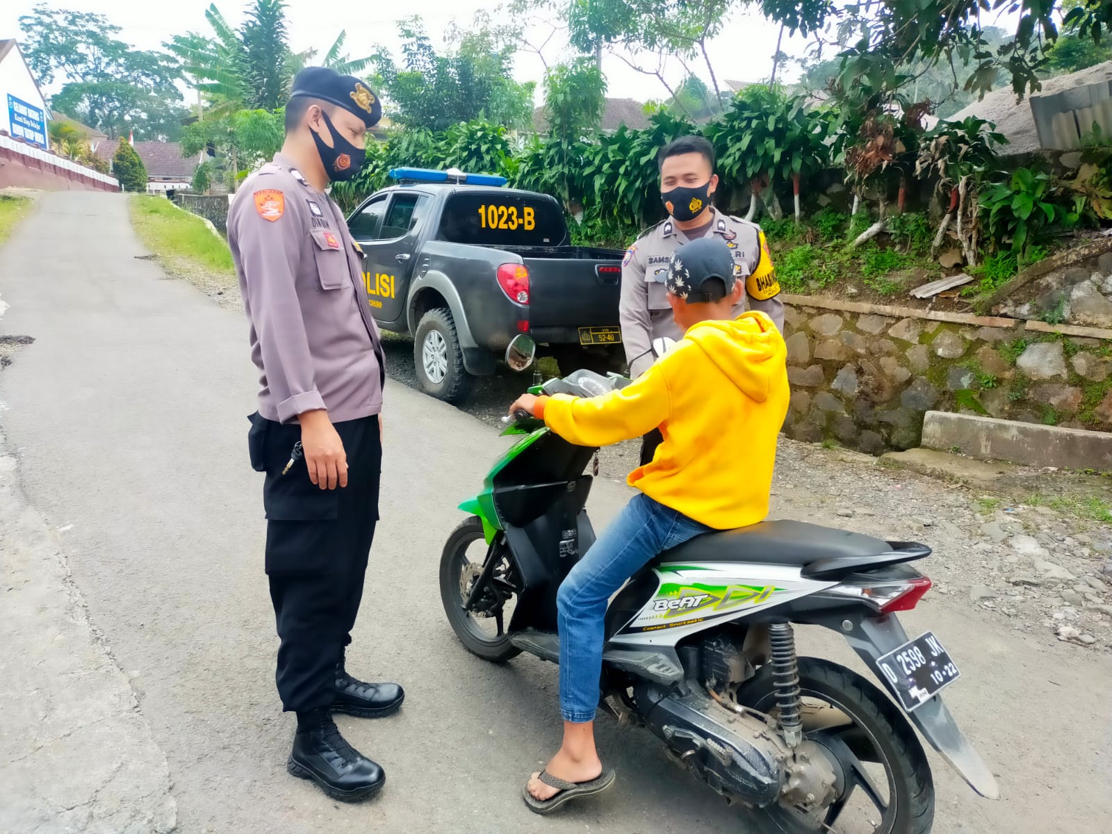 KAPOLSEK  CIHURIP INTENSIFKAN OPERASI YUTISI TEGAKKAN PROKES