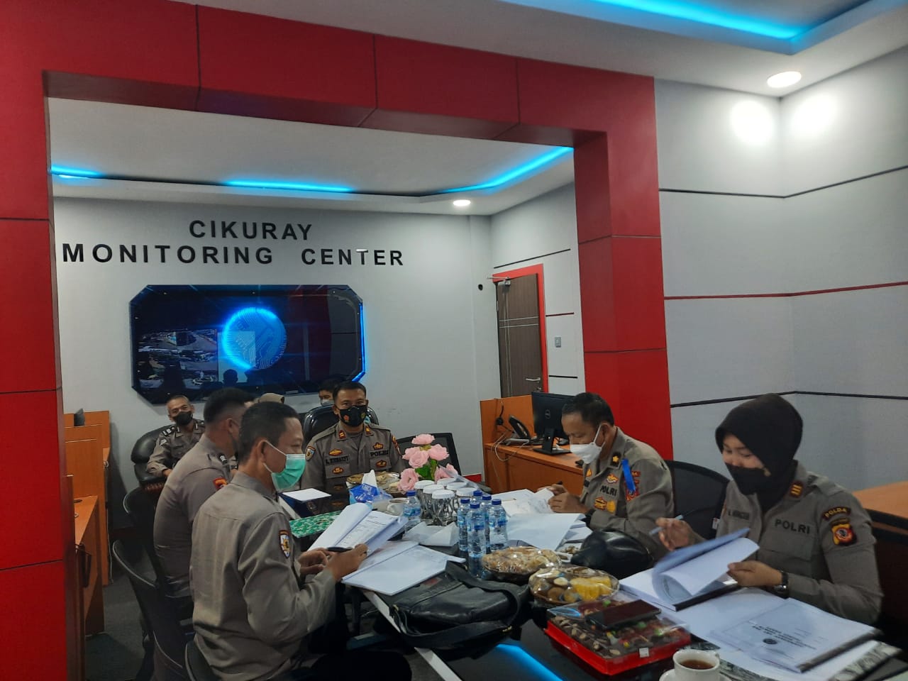 KASIWAS POlRES GARUT IKUTI KEGIATAN  PENDAMPINGAN OPS ZEBRA