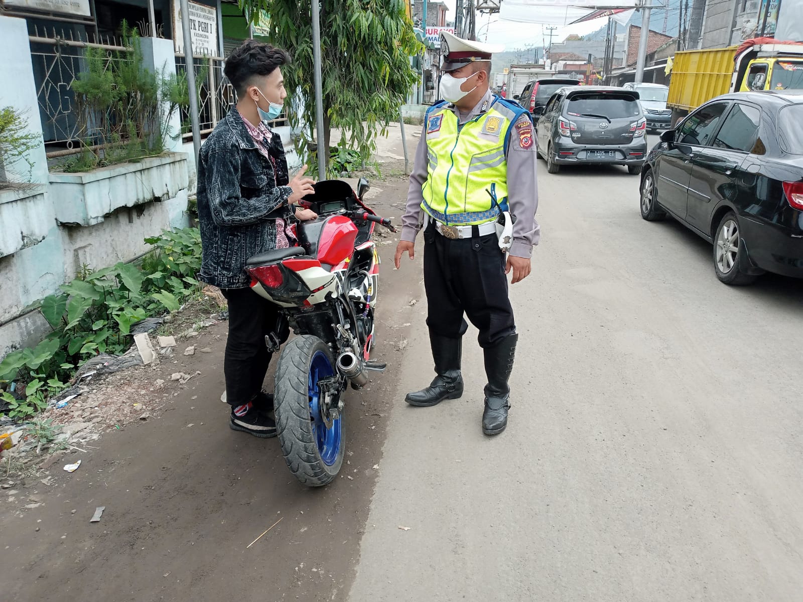 KAPOLSEK KADUNGORA TERTIBKAN GAR KNALPOT BISING